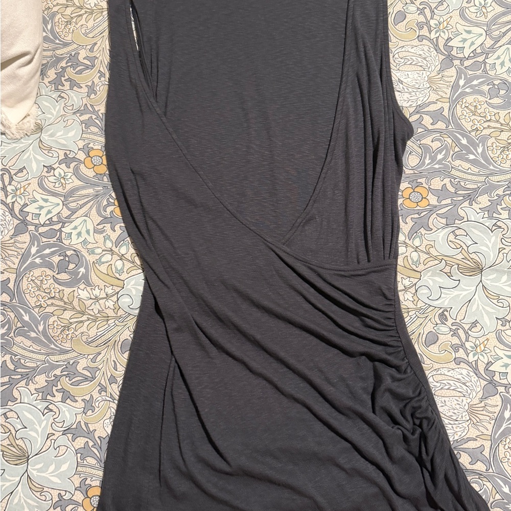 Michael Stars Women's Black Wrap-Style shirt